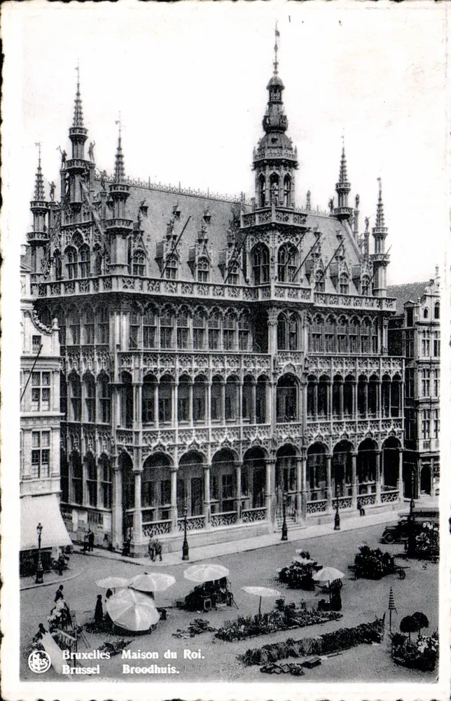 Bruxelas Maison du Roi — editor Brumurite n° 21 - Frente
