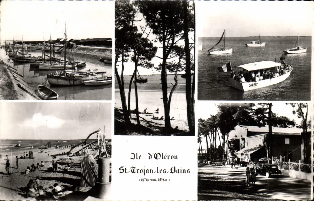 Ilha de Oléron — St-Trojan-les-Bains (Charente-Maritime) — Fotógrafo Verdadeiro Proibida - Frente