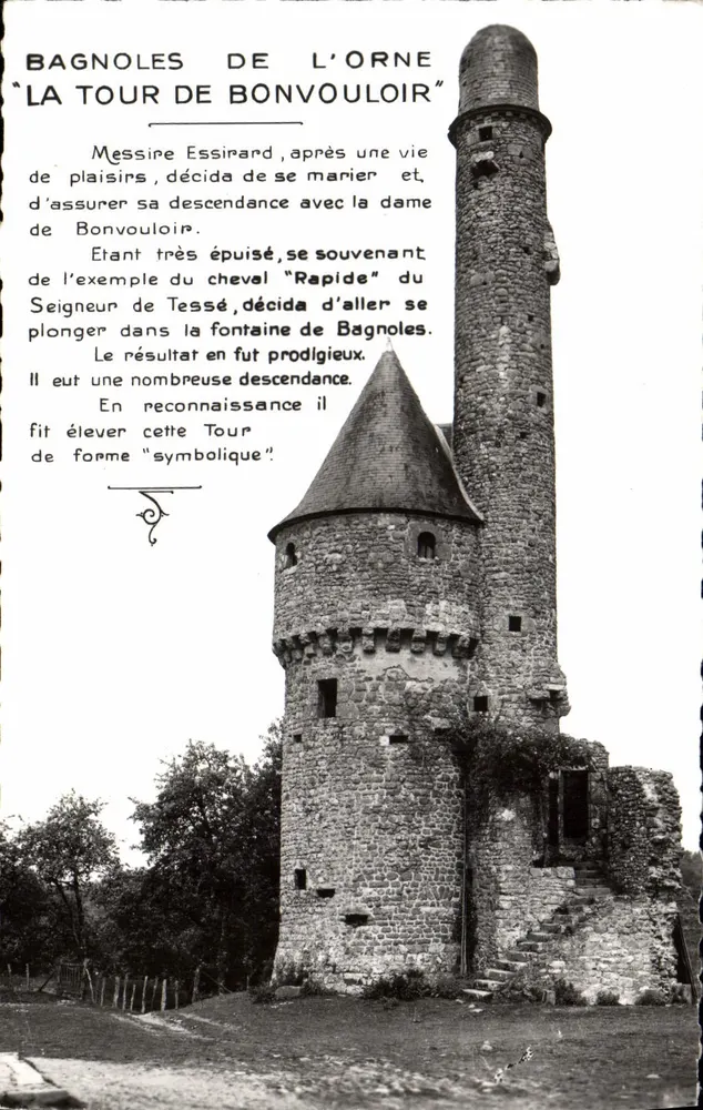 Bagnoles-de-l'Orne — Die Turm von Bonvouloir — Éditions R. Gallois - Vorderseite