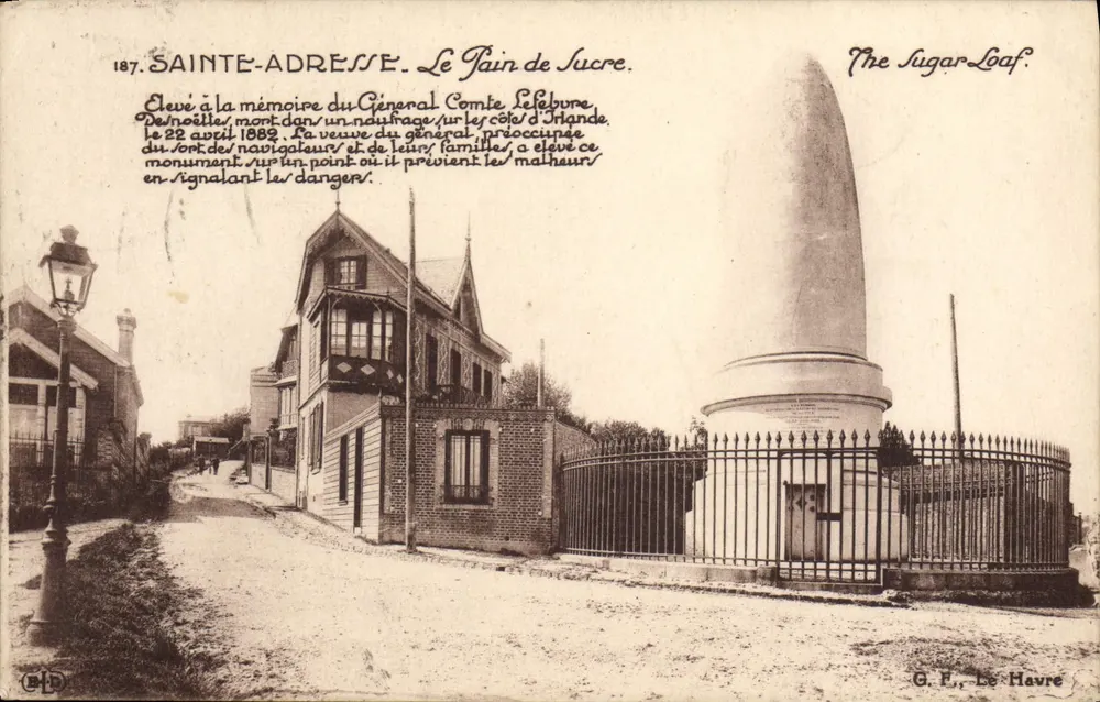 Sainte-Adresse — O Pão de Açúcar — G. F., Le Havre - Frente