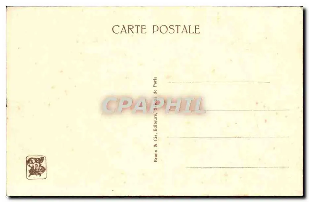 Primavera — Tema mitológico com putti — A. Fourié, n° 0813 - Verso
