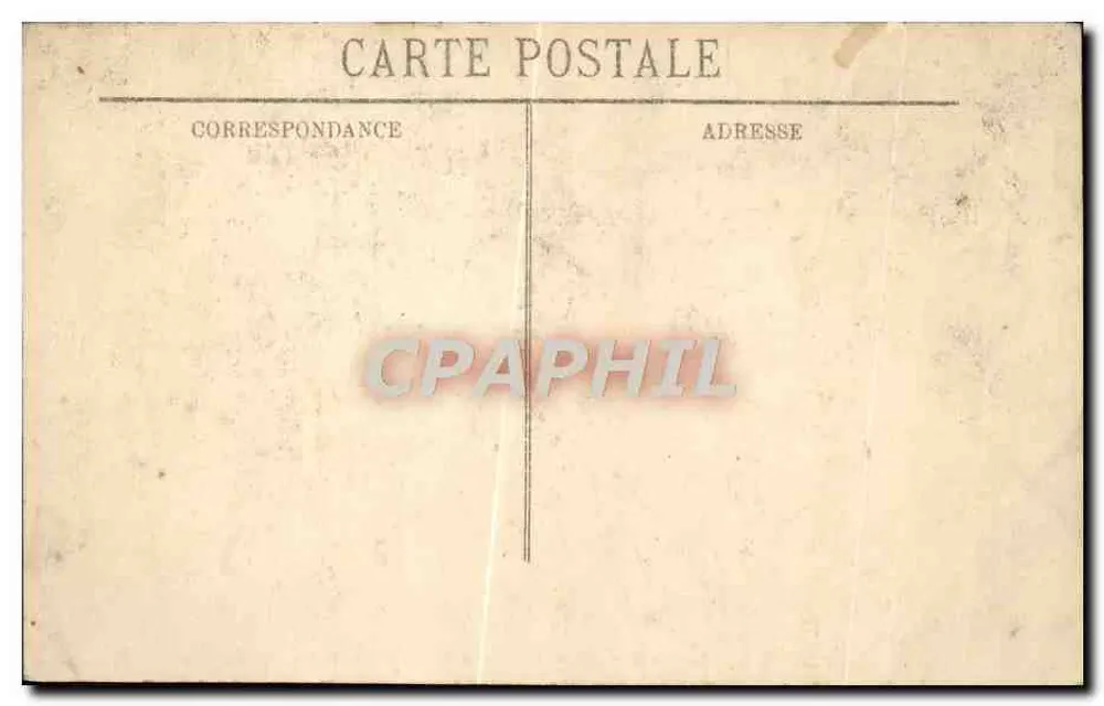 Inondations de Paris — Janvier 1910 — Aux Champs-Élysées — Restaurant Ledoyen — LL - Verso