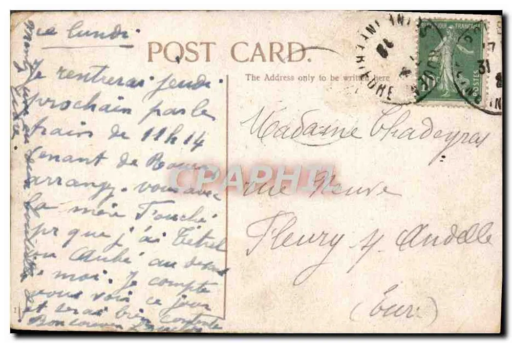 Vue aérienne de Londres — éditeur : Birds Eye View, London - Verso