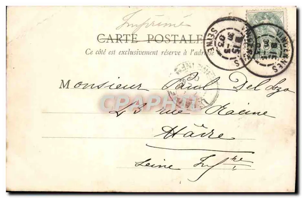 Bois de Vincennes — Bordas do Lago Daumesnil — B.F. Paris - 2 - Verso