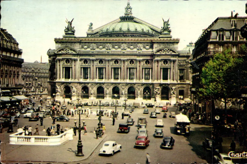 Place de l'Opéra — Paris — Editor Chantel, n°320 - Frente