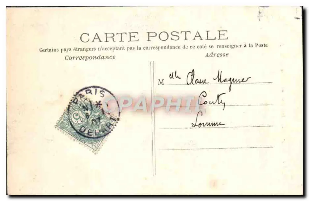 Paris (4e) — Igreja de Nossa Senhora — J.H. - Verso