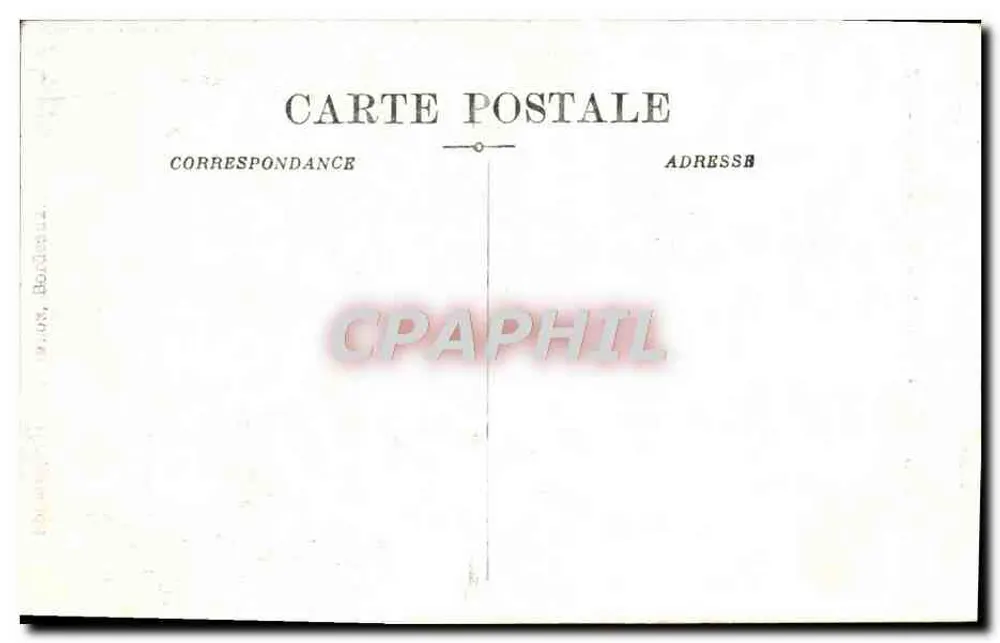 Bordeaux — Catedral de São André, as Flechas — C.B. - Verso