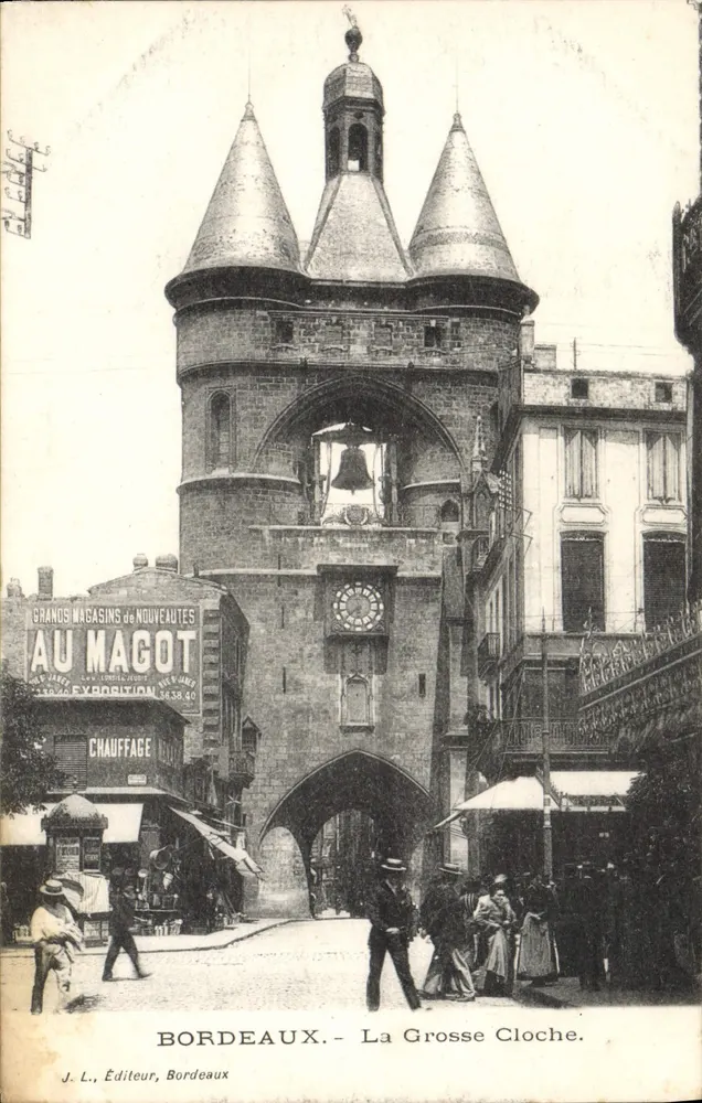 Bordeaux — A Grande Campanha — J.L., Editor, Bordeaux - Frente