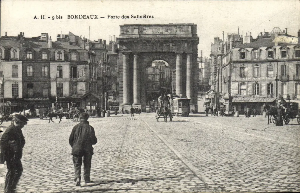 Bordeaux — Porta das Salinas — A.H. - 9 bis - Frente