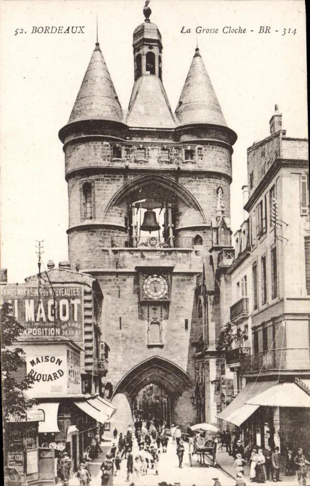 Bordeaux — A Grande Campanha — editor BR, n° 314 - Frente