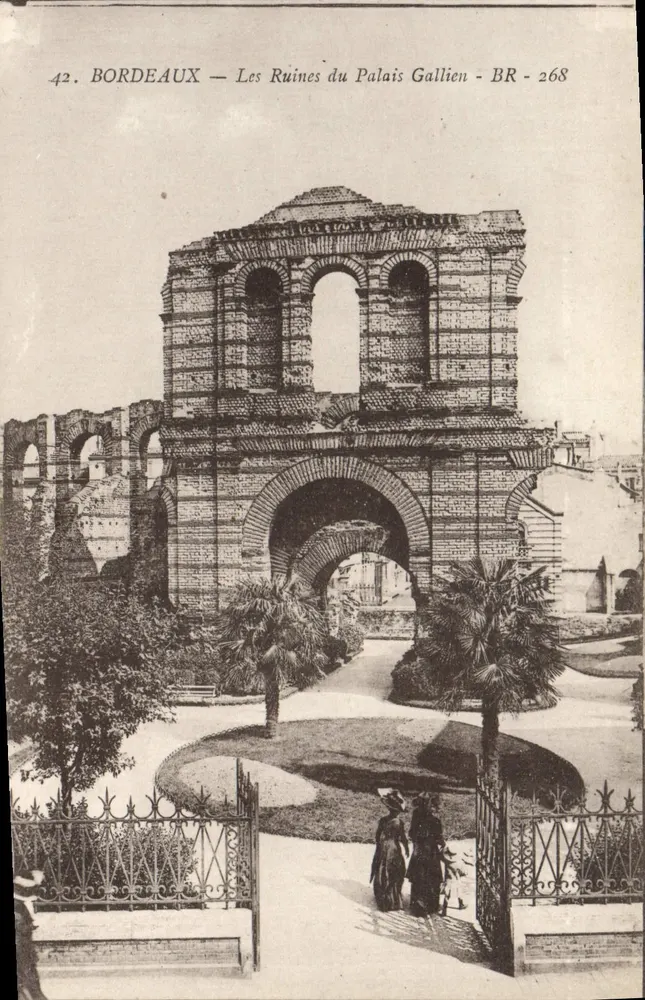 Bordeaux — Die Ruinen des Palais Gallien — BR - 268 - Vorderseite