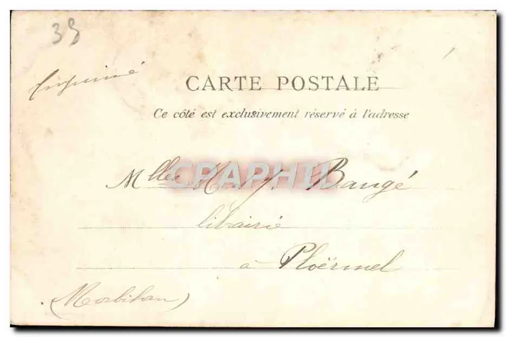 Bordeaux — Eine der Fontänen der Allées de Tourny — M. D. Edit. - Rückseite