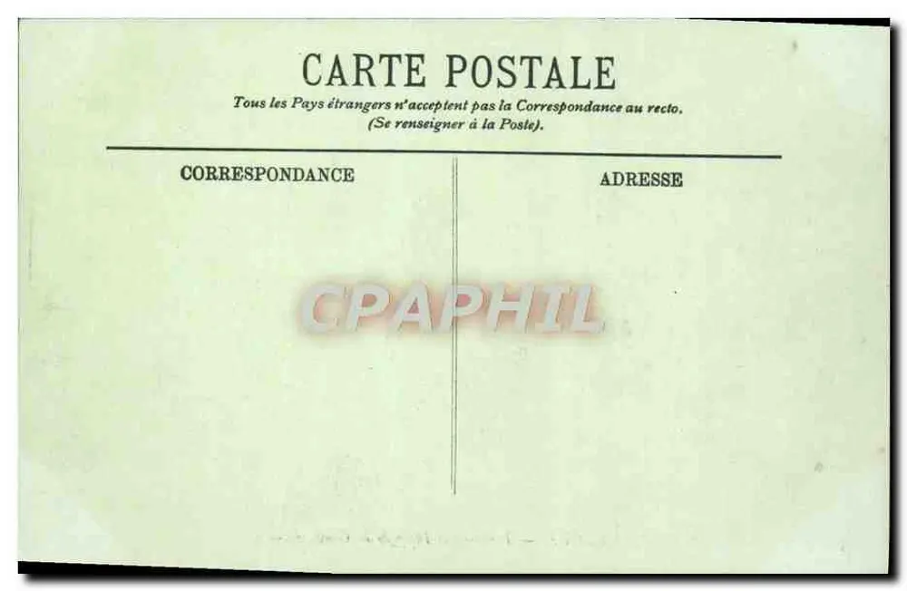 Bordeaux — Fontäne und Place de la Comédie — LL. - Rückseite