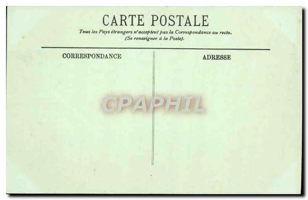 Bordeaux — A Place do Palais — LL. - Verso