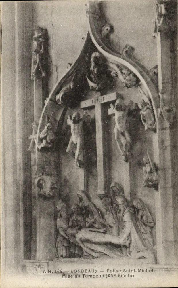 Grabablage — Kirche Saint-Michel — Bordeaux (15. Jahrhundert) - Vorderseite