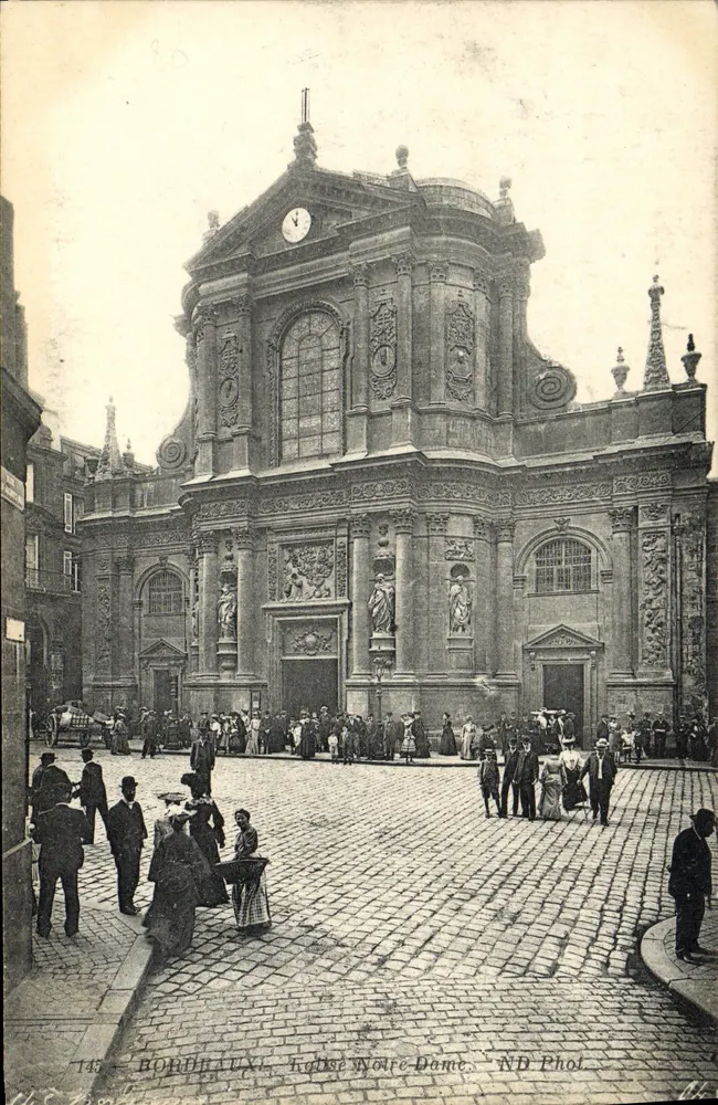 Bordeaux — Igreja de Nossa Senhora — ND Phol. n°145 - Frente