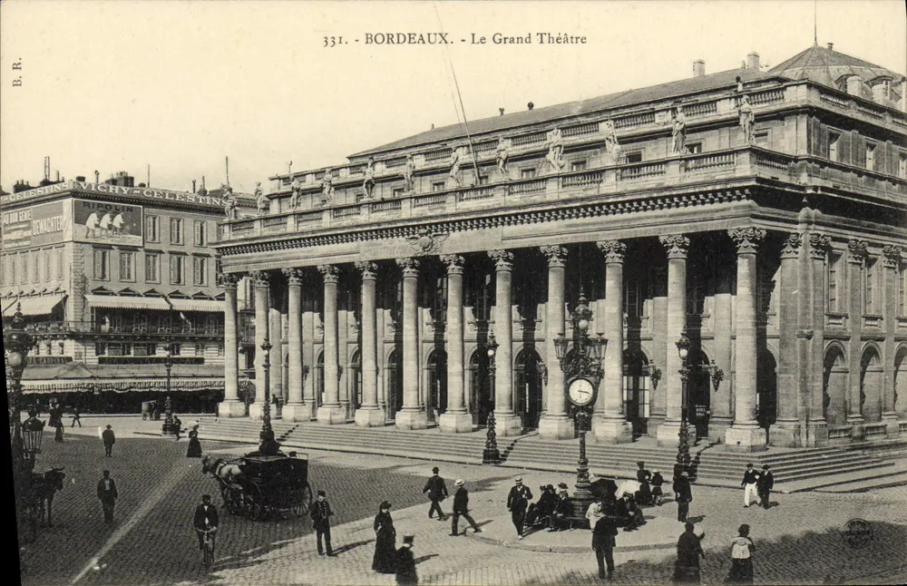 Bordeaux - O Grande Teatro — editor Michy-Celestin, n° 331 - Frente