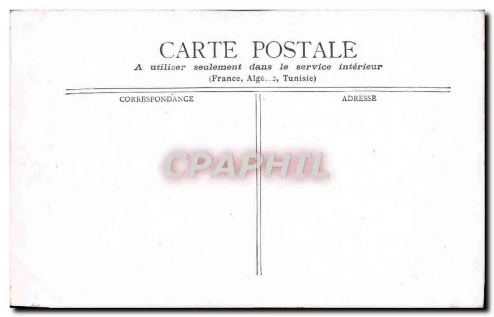 Bordeaux - Kościół Świętego Krzyża — wydawca Staerck, nr 718 - Rewers