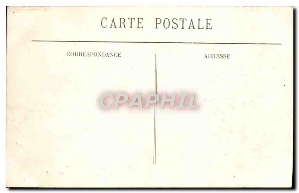 Bordeaux — O Cours de l'Intendance — editor BR - 58 - Verso