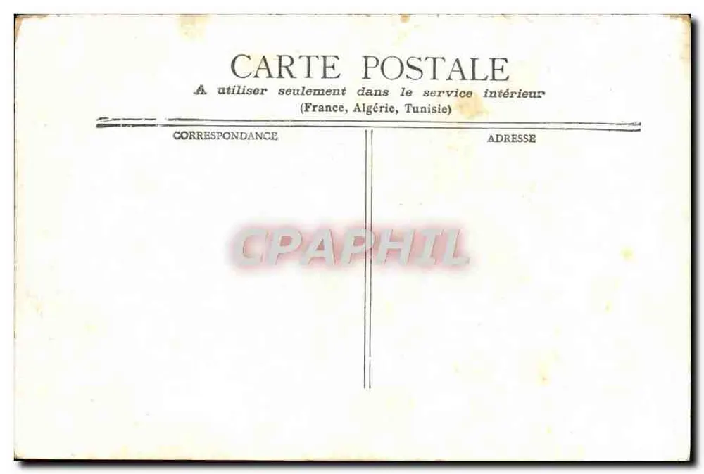 Bordeaux — Igreja de São Miguel — Editor Strecly & Cie - Verso