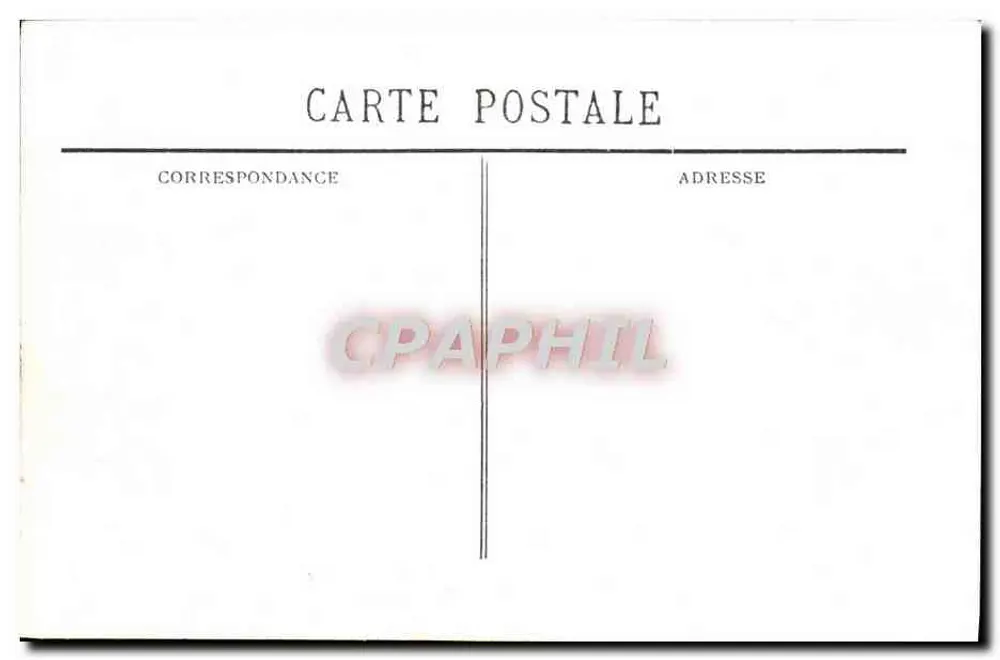 Bordeaux — Öffentlicher Garten — Die Terrassenallee — Verlag BR, Nr. 252 - Rückseite