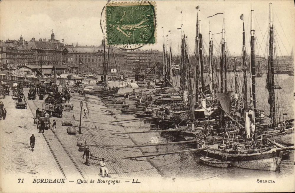 Bordeaux — Quais de Bourgogne — SELECTA - Frente