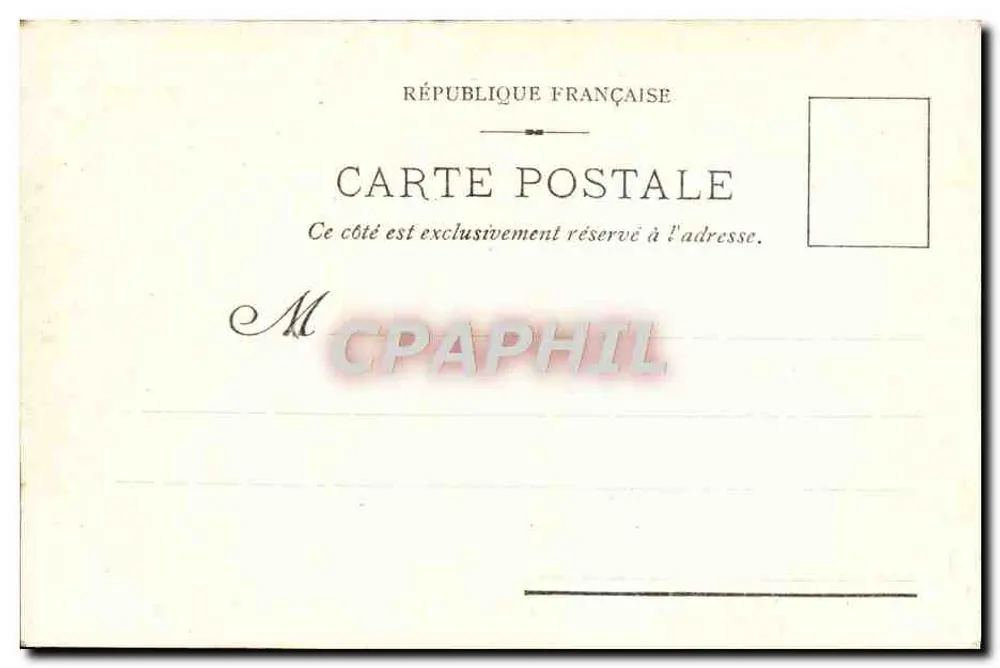 Bordeaux — Esplanade des Quinconces und Rostralkolonnaden — J. L. Editeur, Bordeaux - Rückseite
