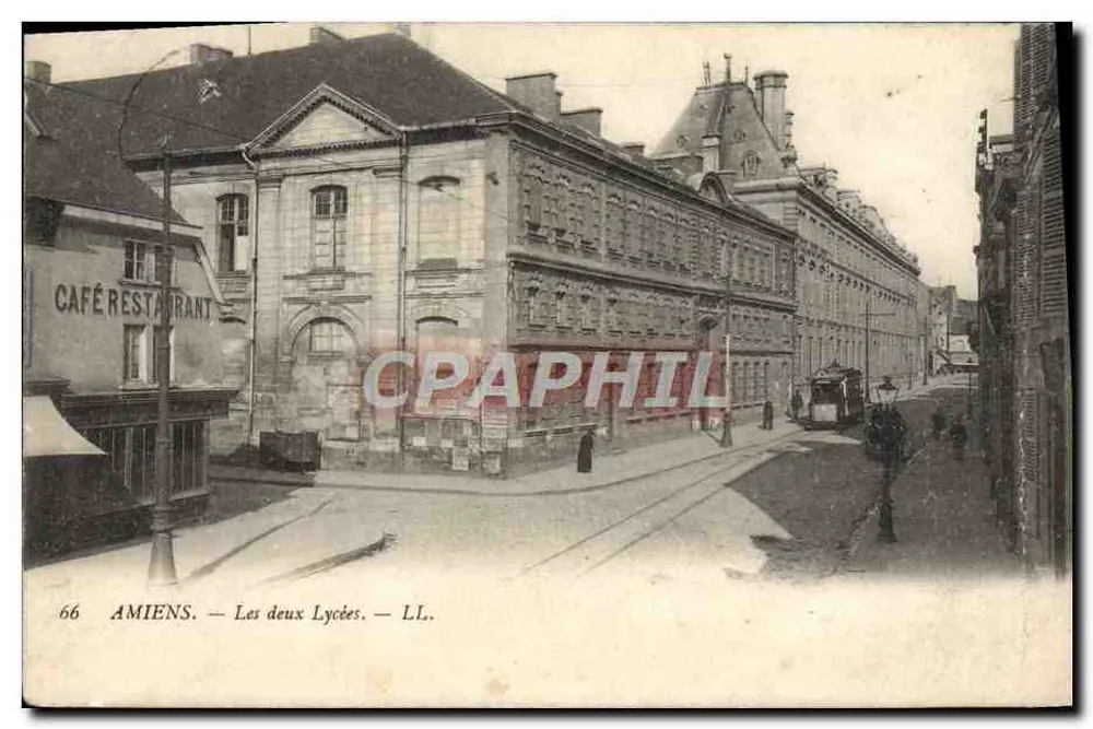 AMIENS — Os dois Lycées — LL. - Frente