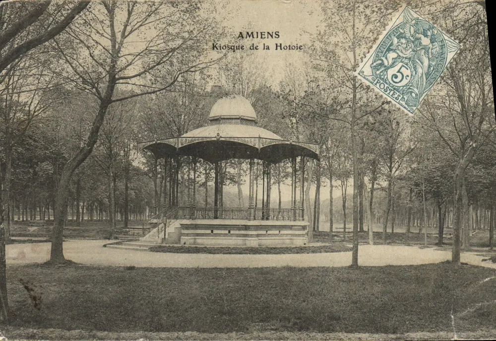 Amiens — Kiosque de la Hotoie — éditeur inconnu - Frente