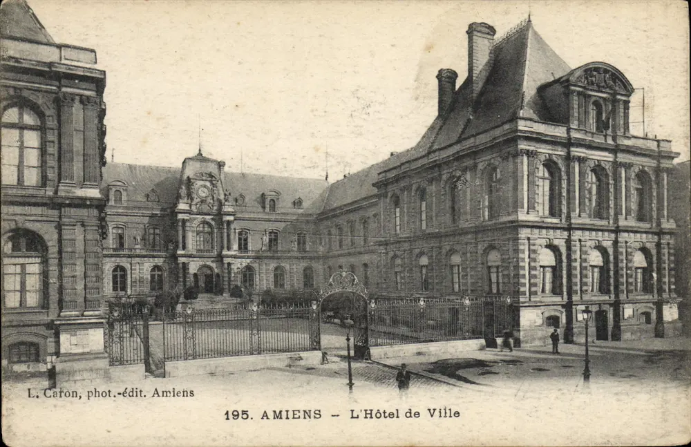Carta postal — verso visível — editor desconhecido, n° de série 80 - Frente