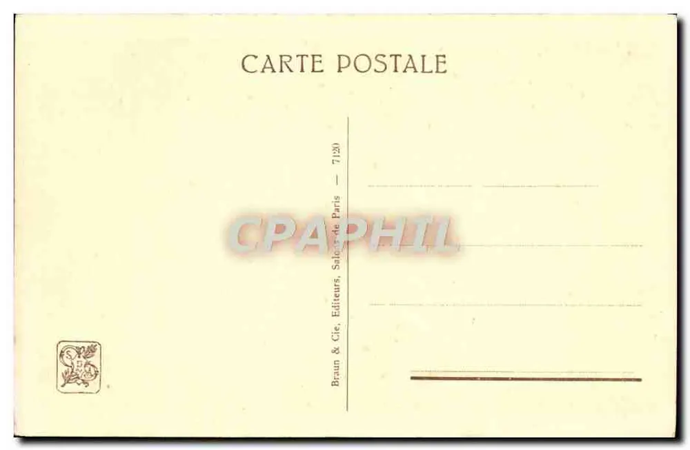 Sous les oliviers — A. Dauchez — n°7120 - Rewers