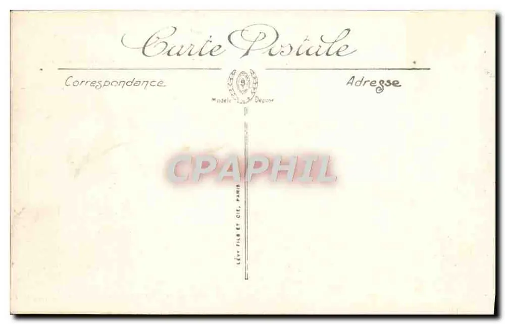Amiens — A Rue des Trois-Cailloux — Three Stones Street — editor Lévy Fil & Cie, n°37 - Verso