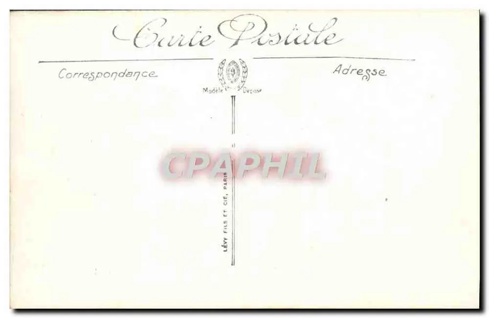 Amiens — O Museu — Editor Lévy Fils et Cie, Paris, n°43 - Verso