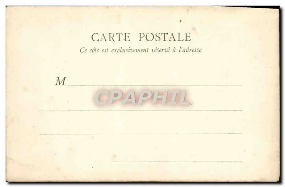 Palácio de Justiça — Montdidier — B. F., Paris - Verso