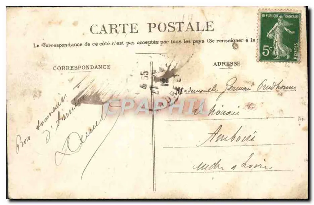 Amiens — Der Hotoie-See — Verlag: Maison d'Amiens, Nouvelles Vues - Rückseite