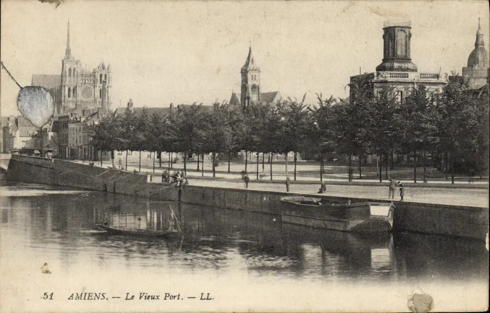 Amiens — Le Vieux Port — LL. n°51 - Frente