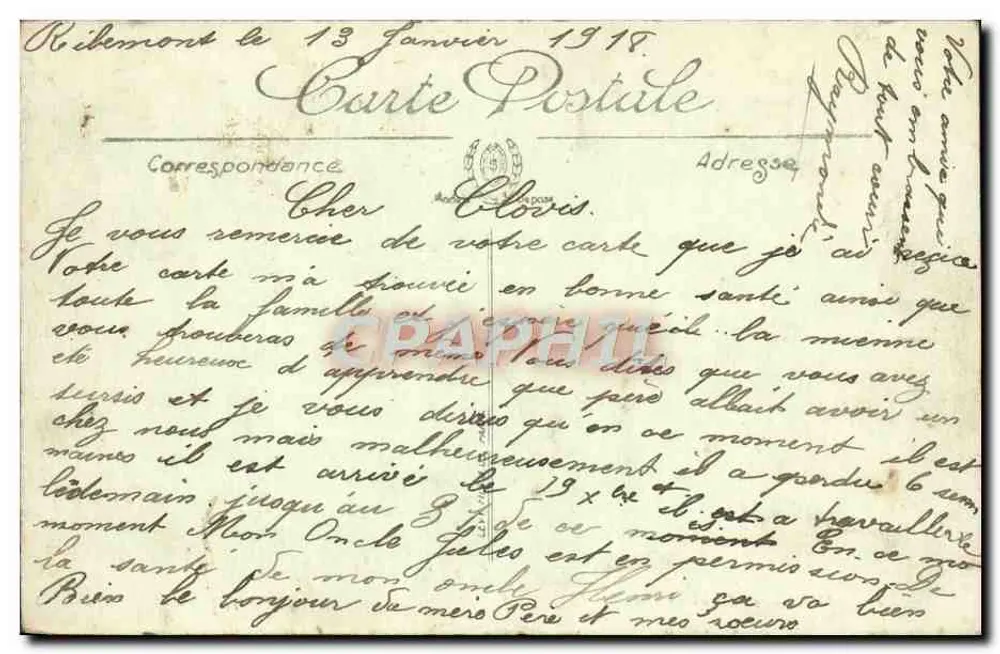 Amiens — Le Vieux Port — LL. n°51 - Verso