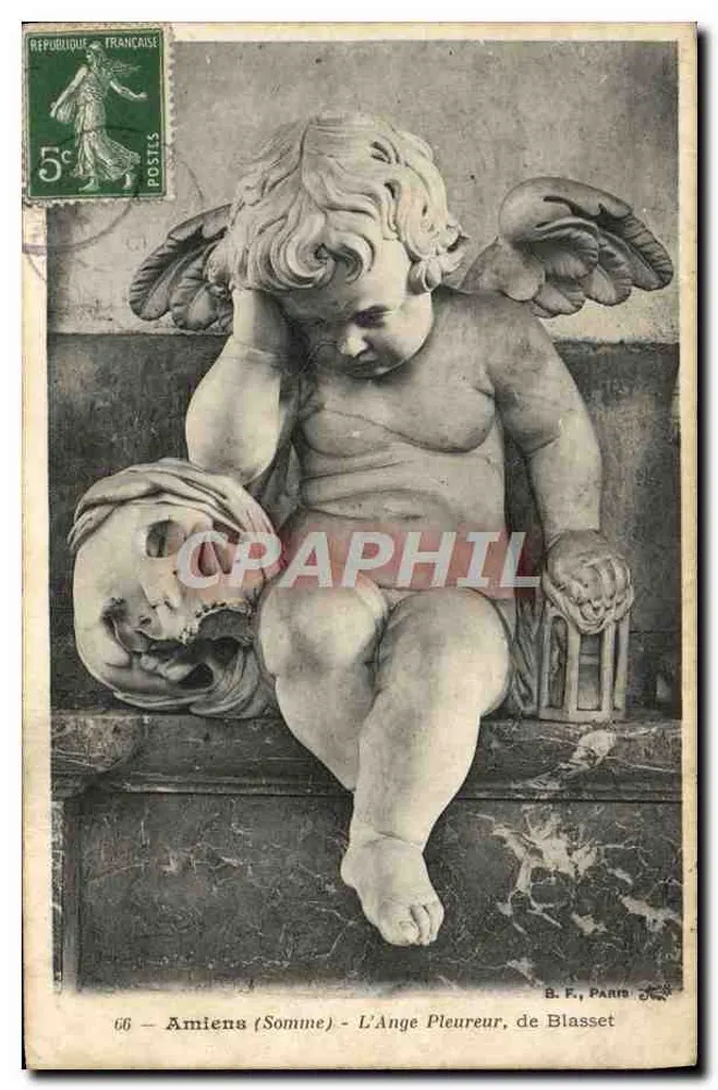Amiens (Somme) - O Anjo que Chora, de Blasset - Frente
