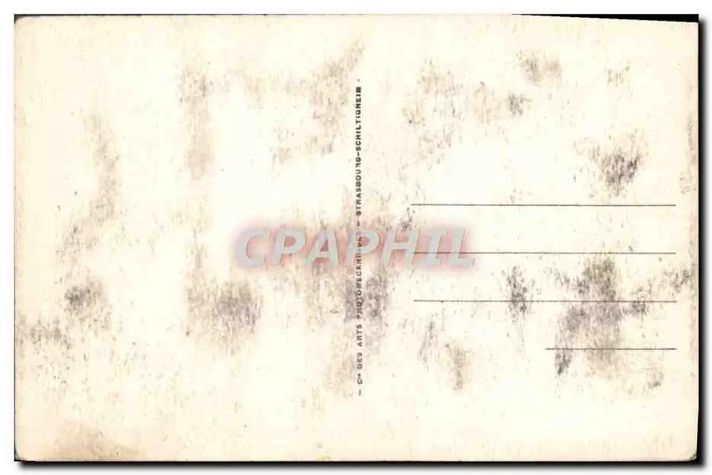 Amiens — A Relógio — L.L. 279 - Verso