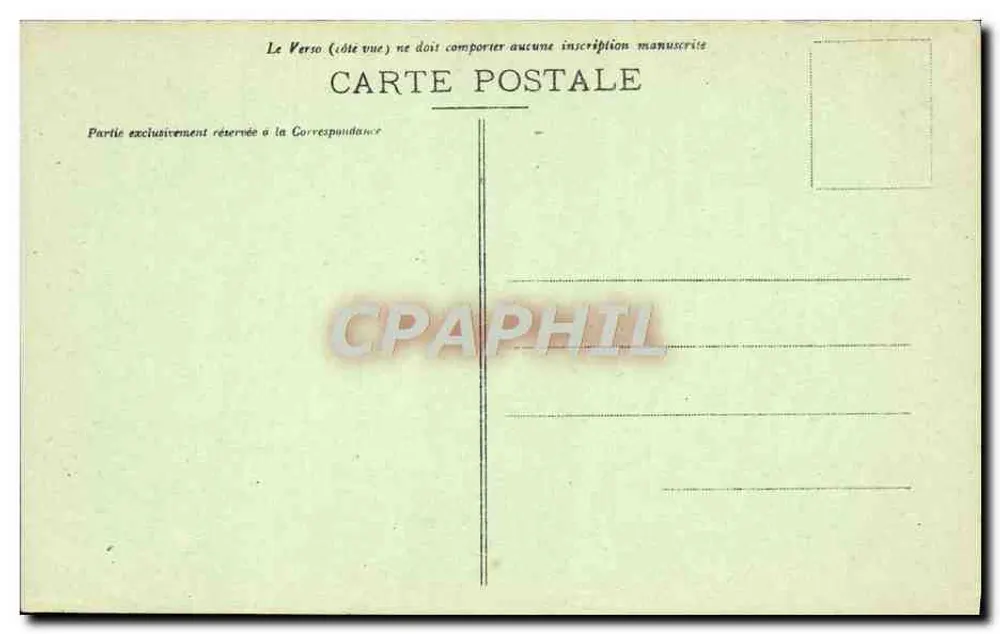 Alt Amiens — Die Kirche Saint-Leu — R. Caron, Verlag, Amiens, Nr. 59 - Rückseite