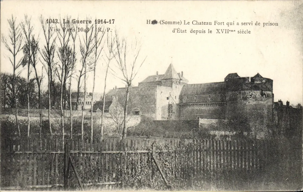 Haus (Somme) — Der befestigte Schloss, der seit dem 17. Jahrhundert als Staatsgefängnis diente — Viso Paris 1043 - Vorderseite