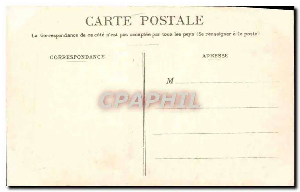 Amiens — A Abside da Catedral — Edições G. Bonnailly, n°27 - Verso