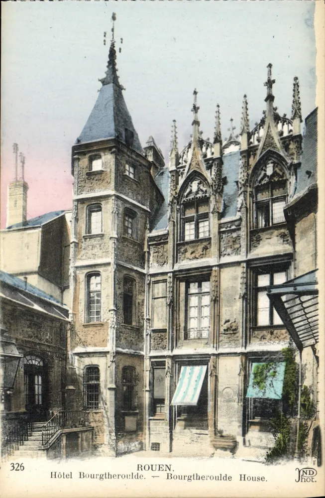 Rouen — Hotel Bourgtheroulde — ND Phot. - Voorkant