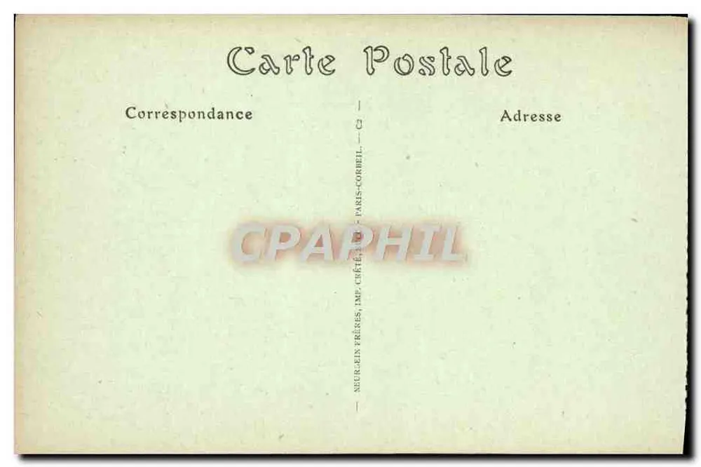 Rouen — Hotel Bourgtheroulde — ND Phot. - Achterkant