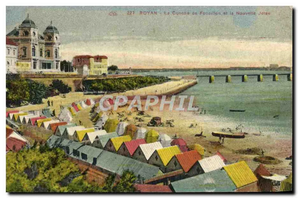 Royan - Die Conchée de Foncillon und die Neue Mole - Vorderseite