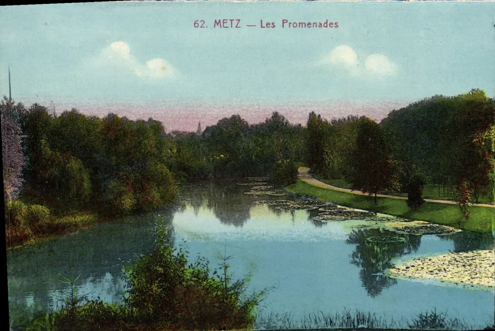 Metz — As Promenades — Edição P.B.A. - Frente