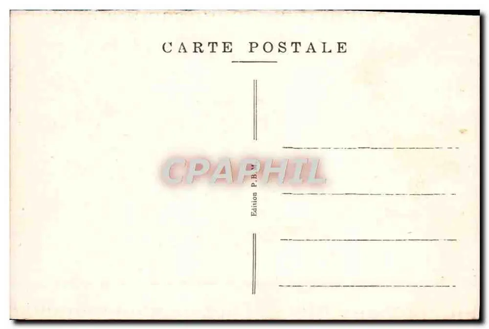 Metz — As Promenades — Edição P.B.A. - Verso