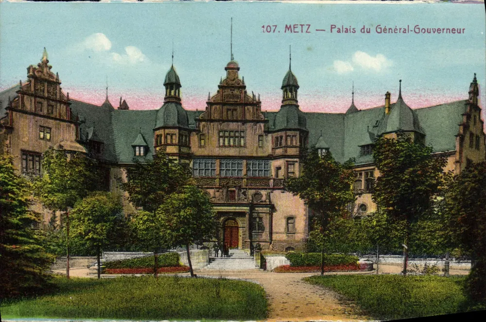 METZ — Palácio do Geral-Governador — Edição P. B. M. - Frente