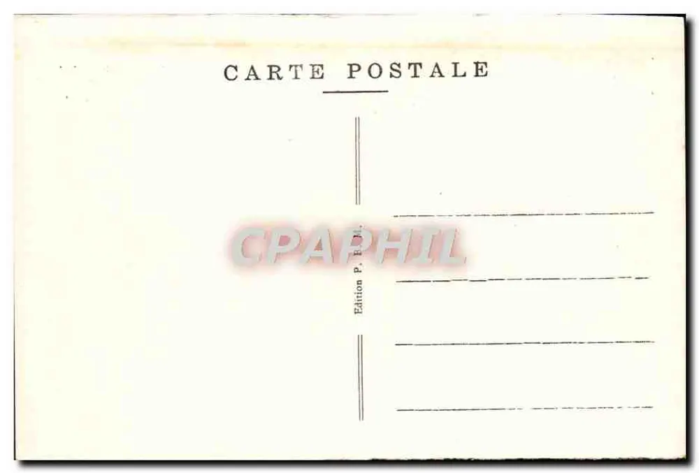 METZ — Vista geral e a Mosela — Edição P. B.M. - Verso