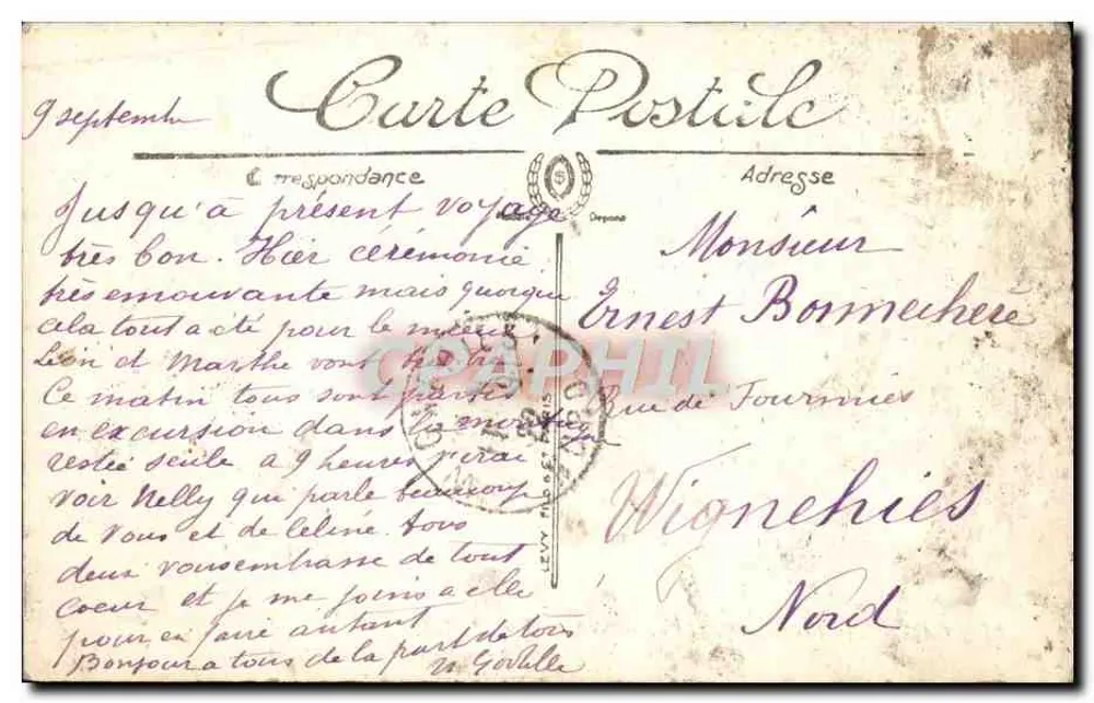 CANNES — Promenade de la Croisette und Mont-Chevalier — LL. n°21 - Rückseite